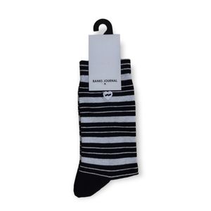 Banks Journal Men's Socks Black & White One Size
